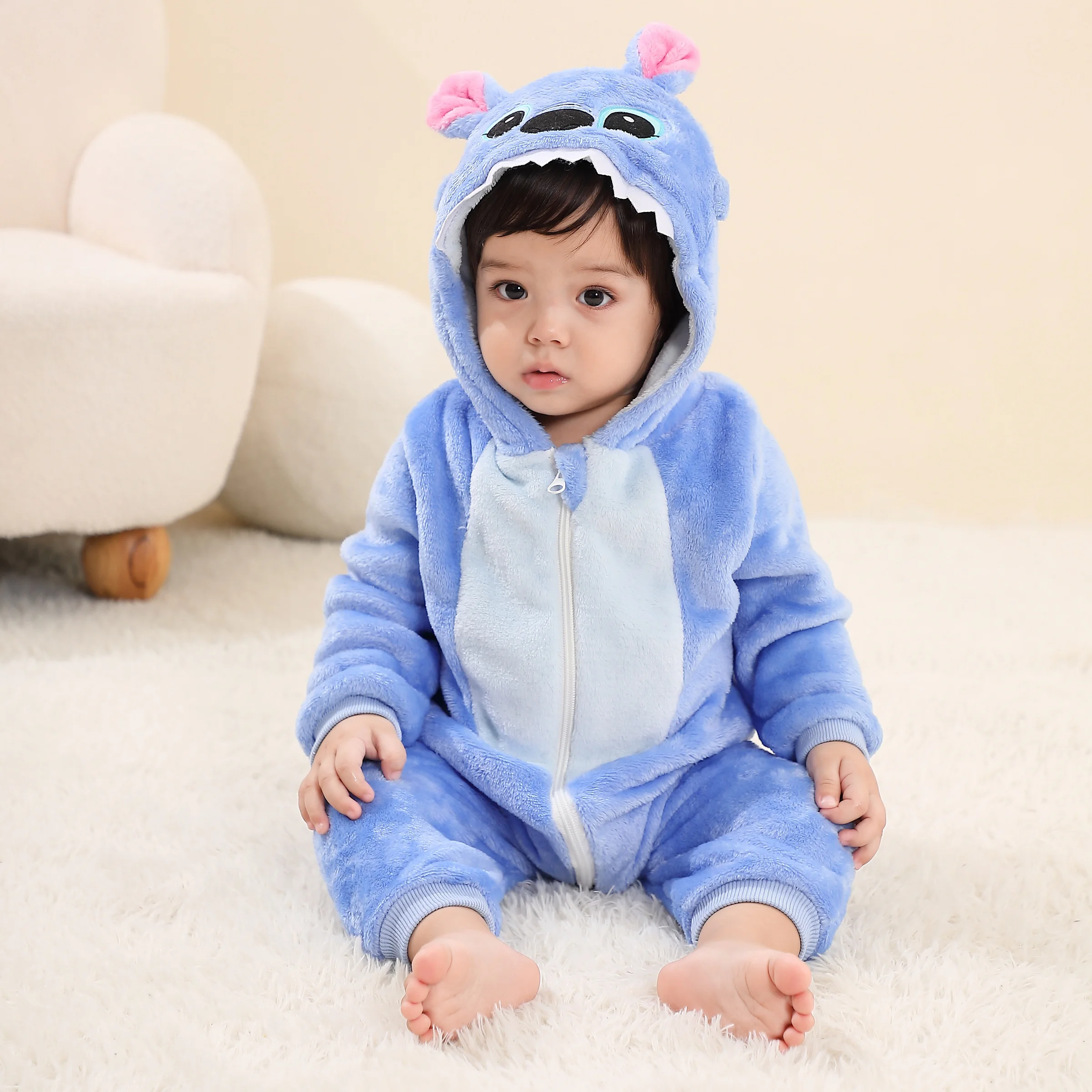 baby kigurumi stitch cartoon romper infant kids animal jumpsuit toddler clothes bodysuits girls boys cosplay pyjamas costumes baby kigurumi stitch cartoon romper infant kids animal jumpsuit toddler clothes bodysuits girls boys cosplay pyjamas costumes